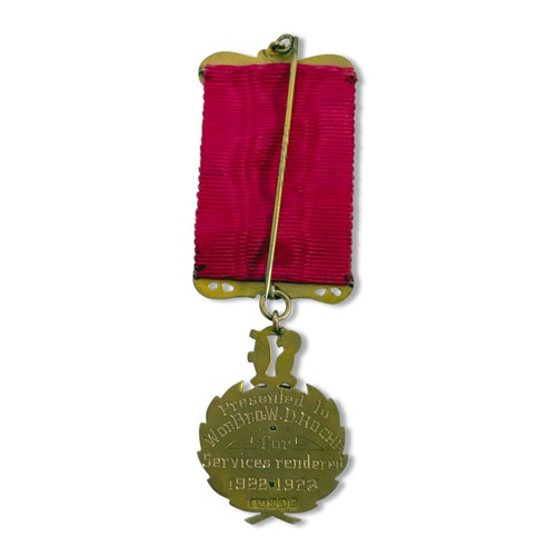 166 - A SOUTH AFRICAN SONS OF ENGLAND SOCIETY MEDAL