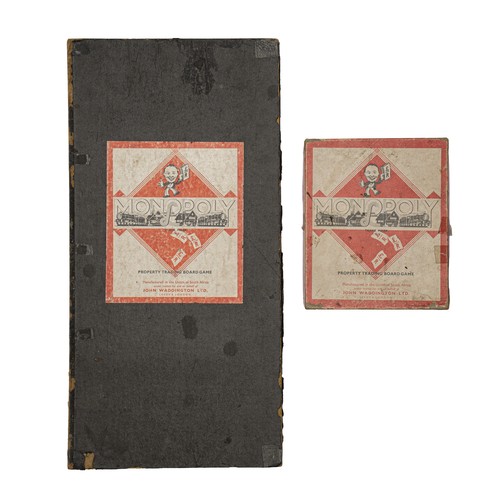 130 - A MONOPOLY PROPERTY TRADING GAME, CIRCA 1950