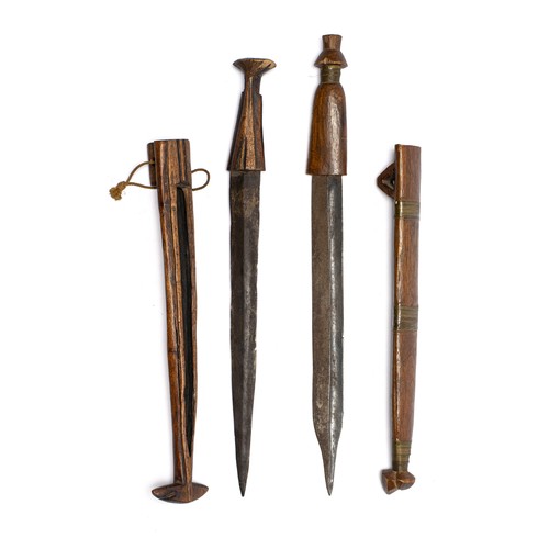 199 - A PAIR OF NORTH AFRICAN DAGGERS