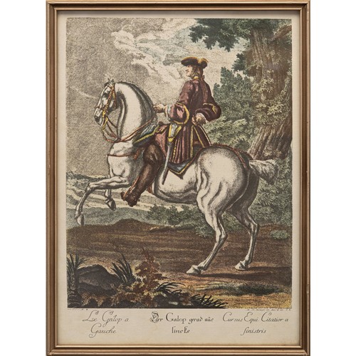 9 - TWO LITHOGRAPHS OF RIDERS