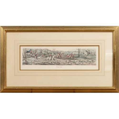 38 - THREE HUNTING PRINTS