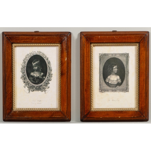 23 - FRAMED VINTAGE PORTRAIT PRINTS - “Prince Phillipe Count of Flanders