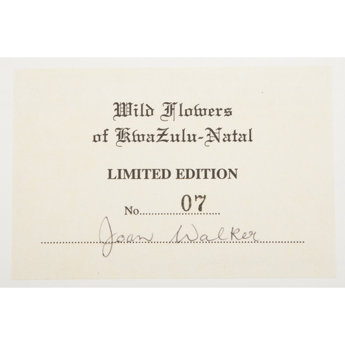 15 - WILD FLOWERS OF KZN (LIMITED EDITION; SIGNED) by John Walker