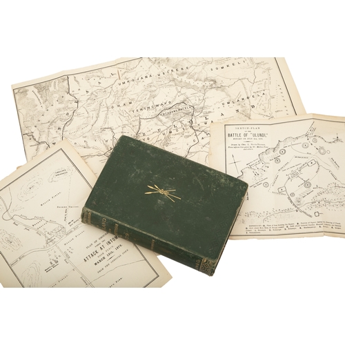 26 - IN ZULULAND WITH THE BRITISH THROUGHOUT THE WAR 1879 (FIRST EDITION) by C.L Norris-Newman
