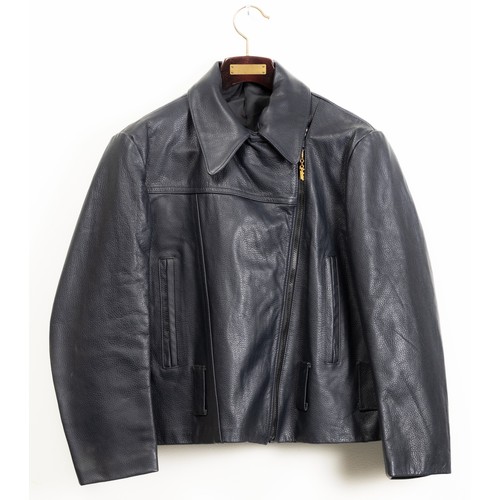 726 - A LADY'S LEATHER BIKER JACKET