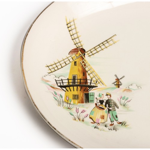 307 - AN ALFRED MEAKIN ‘LITTLE DUTCH MILL’ PART DINNER SERVICE