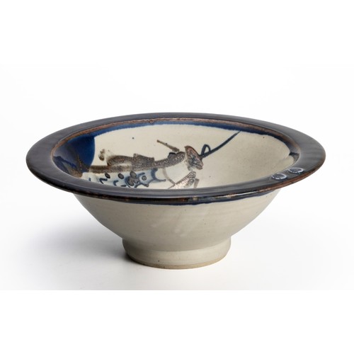 508 - AN ANDREW WALFORD STONEWARE HAND BASIN