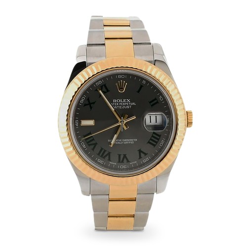 A GENTLEMAN'S ROLEX OYSTER PERPETUAL II DATEJUST WRISTWATCH