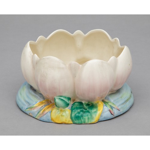 1250 - A CLARICE CLIFF 'WATER LILY' PLANTER BOWL