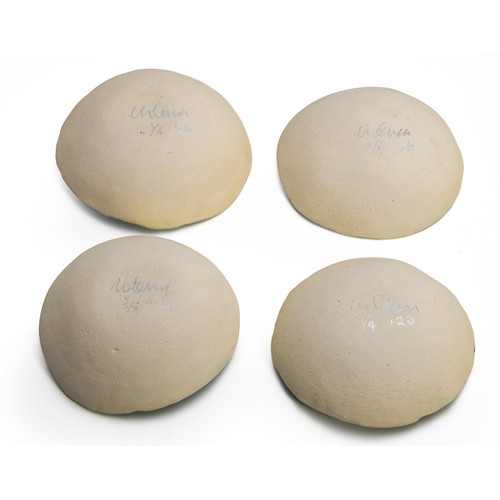 1245 - A SET OF FOUR WENDY COLEMAN DESSERT BOWLS, 2026