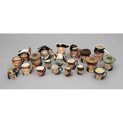 229 - A LARGE COLLECTION OF TOBY JUGS