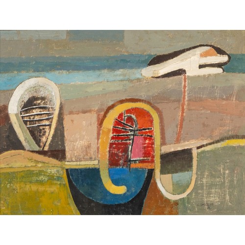 Cecil Skotnes (South African 1926-2009) ALTAR TO A BEACHED WHALE