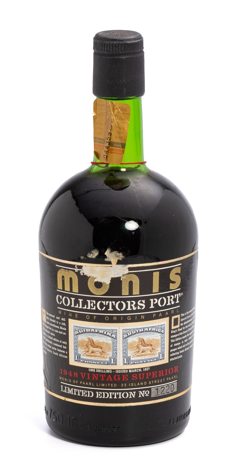 1948 MONIS LIMITED EDITION PORT X 1 Bottle 750ml
