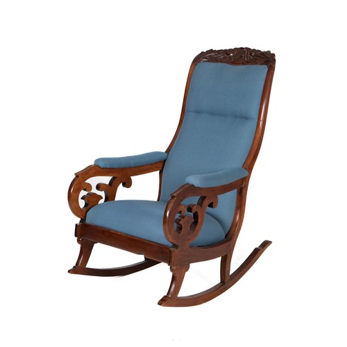 1227 - A ROCKING CHAIR