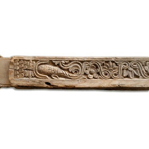 445 - A ZANZIBAR DOOR FRAME, 19TH CENTURY