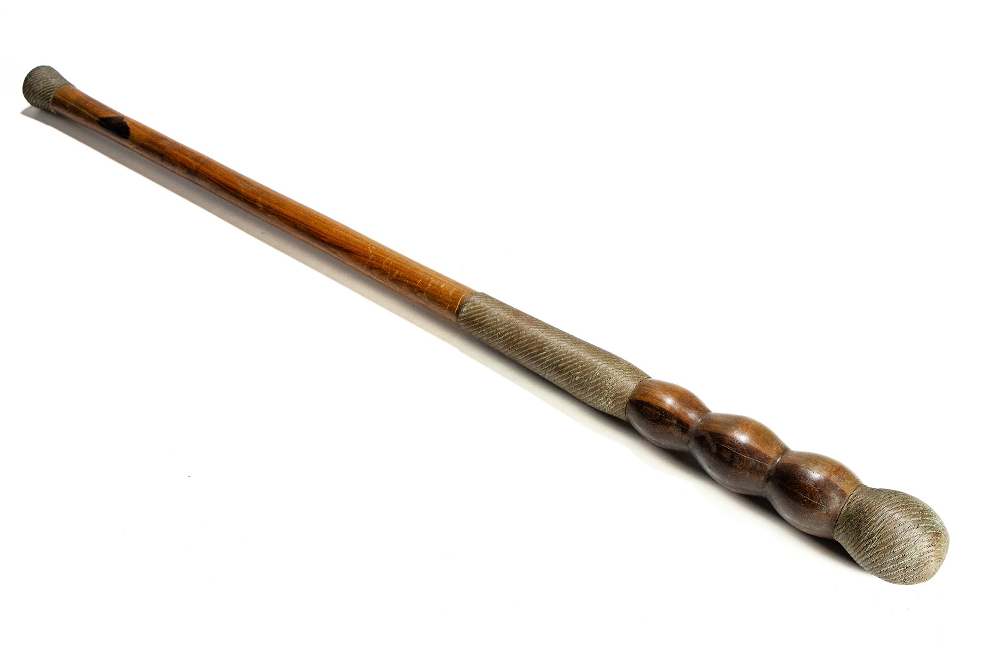 Property of a CollectorA BRASS WIRE BOUND STICK