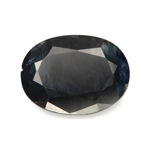 1521 - AN UNSET CERTIFIED CORUNDUM SAPPHIRE