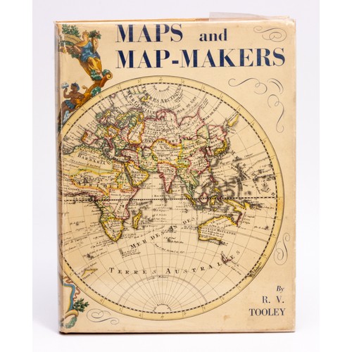 789 - MAPS AND MAP-MAKERS (SIGNED, FIRST EDITION) by R. V. Tooley