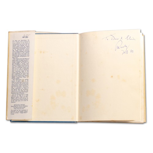 789 - MAPS AND MAP-MAKERS (SIGNED, FIRST EDITION) by R. V. Tooley