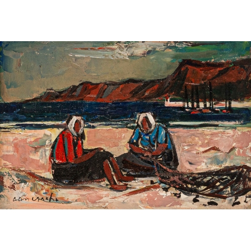 842 - Maurice Charles Louis van Essche (South African 1906 - 1977) FISHERFOLK