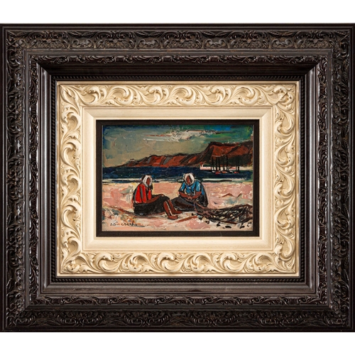 842 - Maurice Charles Louis van Essche (South African 1906 - 1977) FISHERFOLK
