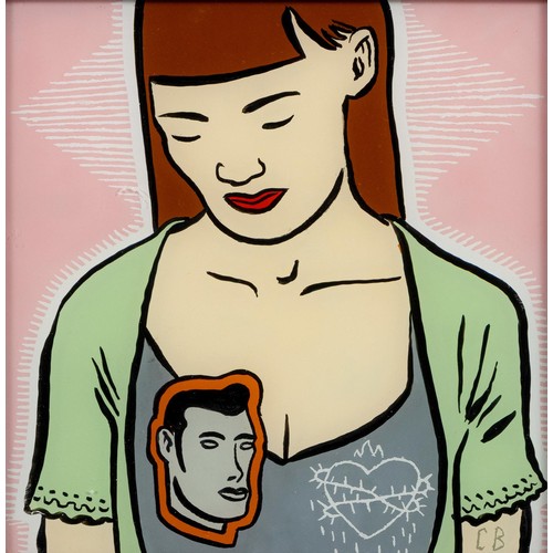 434 - Conrad Botes (South African 1969-) WOMAN WITH HEART & WIRE