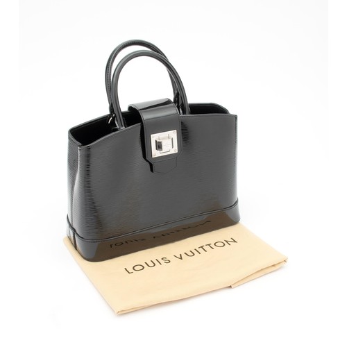 651 - A LOUIS VUITTON MIRABEAU PM BLACK ELECTRIC EPI BAG