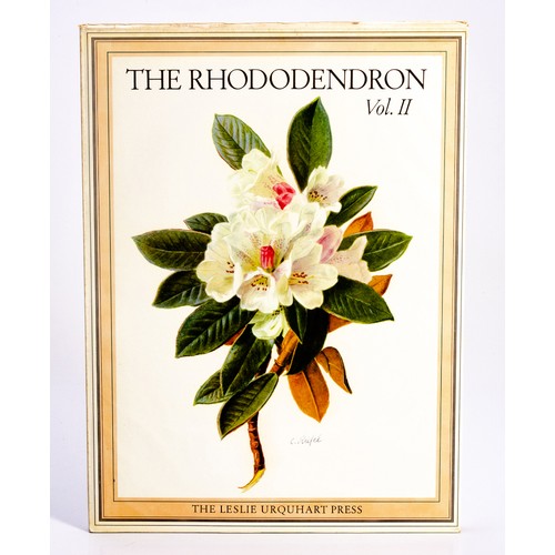 40 - THE RHODODENDRON (2 VOLUMES) by Beryl Leslie Urquhart