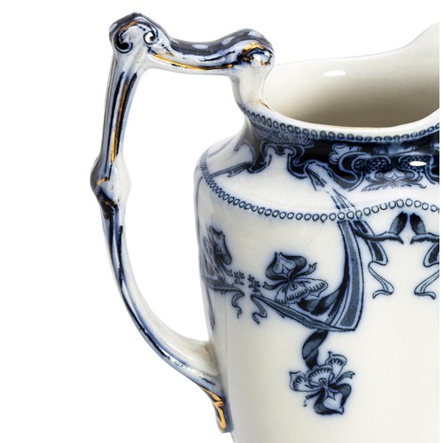 499 - TWO ROYAL STAFFORDSHIRE 'IRIS' PATTERN PITCHER CREAMERS