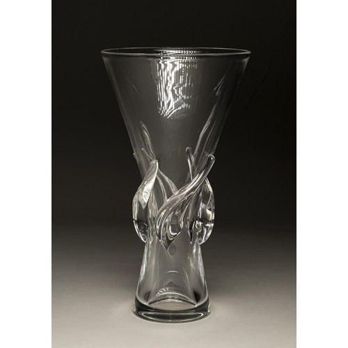 469 - A STEUBEN GLASS VASE