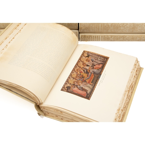 21 - VASARI'S LIVES OF THE PAINTERS, SCULPTORS AND ARCHITECTS (MEDICI SOCIETY; COMPLETED 10 VOLUME SET) b... 