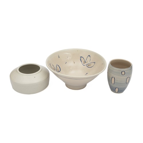 509 - THREE STONEWARE VESSELS