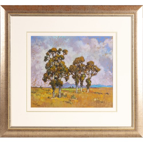 828 - Conrad Nagel Doman Theys (South African 1940-) LANDSCAPE WITH TREES