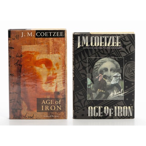 14 - A GROUP LOT OF TITLES by J. M. Coetzee (2 in a lot)
