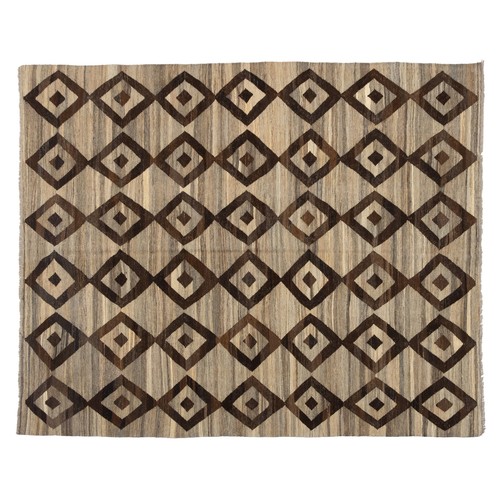 1392 - AN AFGHAN KILIM 304 by 254cm