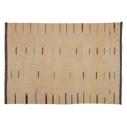 1399 - A MOROCCAN KILIM 368 by 260cm