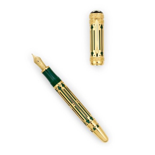 A MONTBLANC GREAT CHARACTERS SPECIAL EDITION 'PATRON OF ART PETER THE GREAT' LIMITED EDITION FOUNTAIN PEN