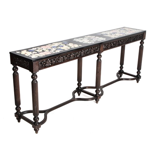 1483 - A PIETRA DURA CONSOLE TABLE