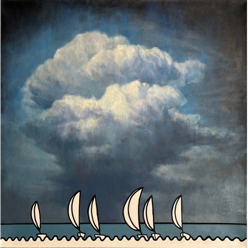 879 - Richard Scott (South African 1968-) and Ignatius Marx (South African 1962-) STORM AHEAD
