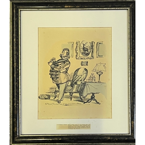 8 - Rex Whistler (British 1905 - 1944) THE ROTHAMS DIAMOND JUBILEE PORTFOLIO, FRAMED