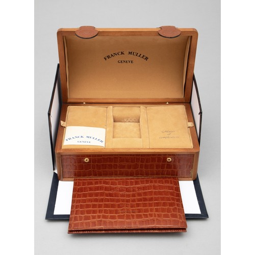 13 - A FRANCK MULLER NATURAL DIAMOND WRISTWATCH