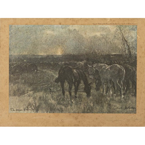 30 - AFTER G. HOLIDAY - MILITARY SCENE WITH HORSE-DRAWN CARRIAGE