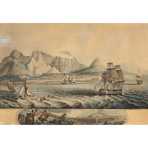 25 - A PRINT; THE BATTLE OF BLAAUBERG, 8 JAN 1806
