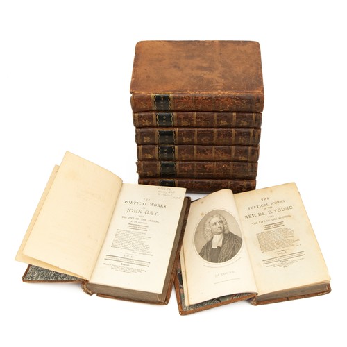 26 - COOKE'S POCKET EDITION OF THE ORIGINAL & COMPLETE WORKS OF SELECT BRITISH POETS (8 VOLS.)