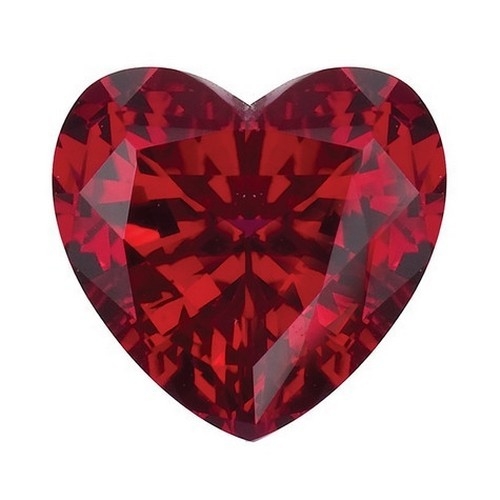 A 4.35 CARATS UNSET RUBY
