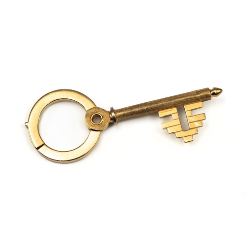 58 - A GOLD KEY RING