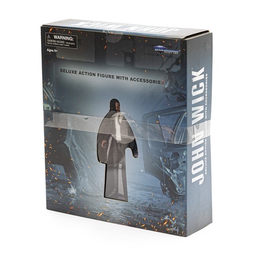  A JOHN WICK DELUXE ACTION FIGURE WITH ACCESSORIES BY DIAMOND SELECT TOYS