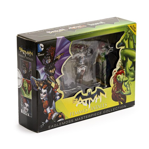  BATMAN: FEMMES FATALES FIGURINE BOX SET BY EAGLEMOSS MASTERPIECE COLLECTION