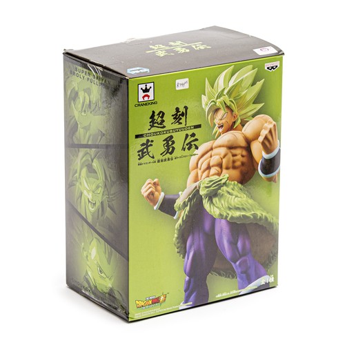  A COLLECTABLE FIGURE FROM DRAGON BALL SUPER: BROLY MOVIE