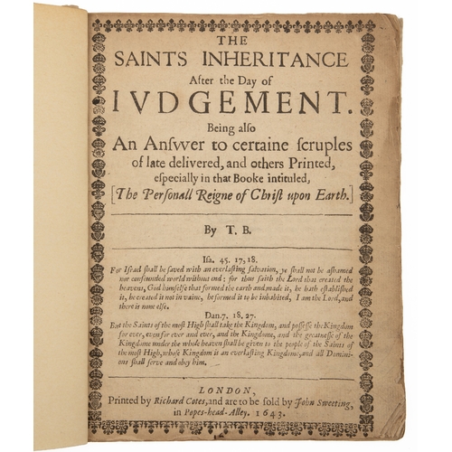 24 - THE SAINTS' INHERITANCE AFTER THE DAY OF JUDGMENT by T. B.